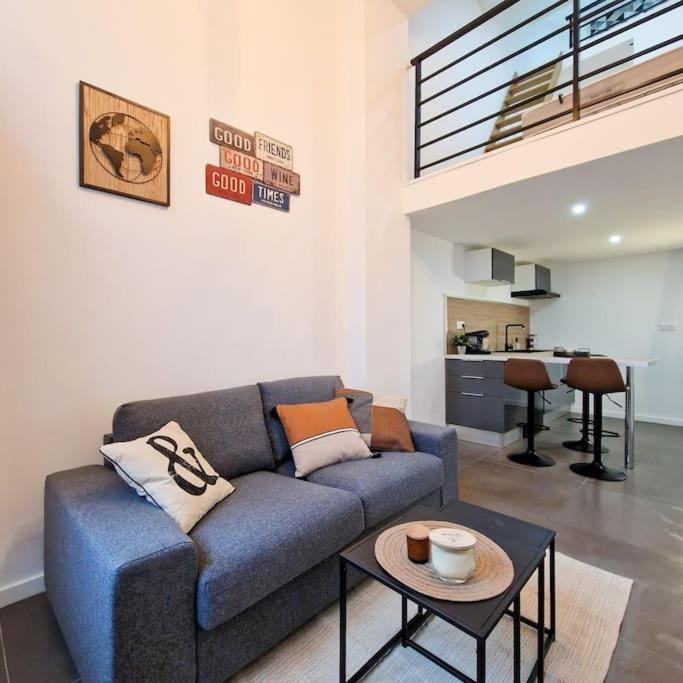 圣艾蒂安L'Atelier B Magnifique Loft Avec Terrasse Privee公寓 外观 照片